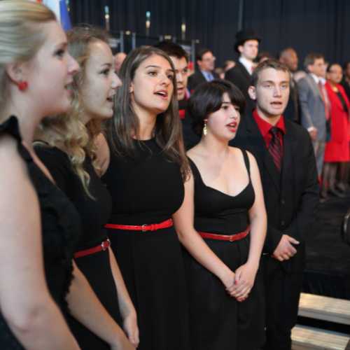 Students Singing