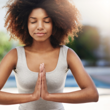 Woman Meditating
